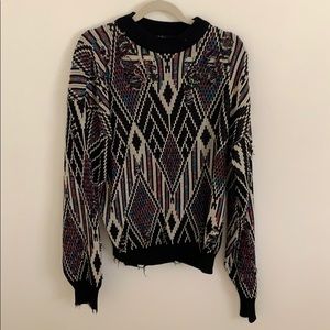 LF Furst of a Kind upcycled sweater